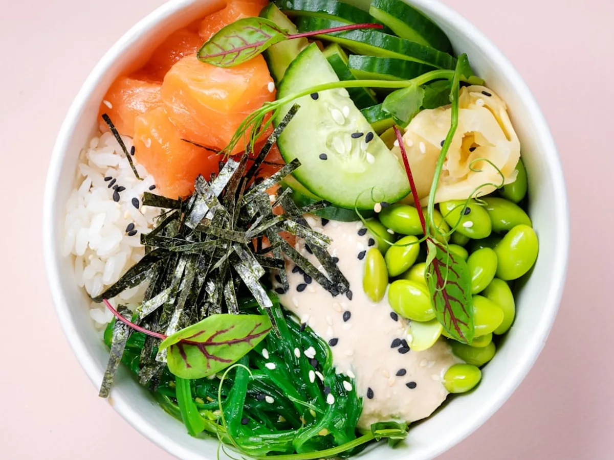 Air-Fryer Salmon Bowls