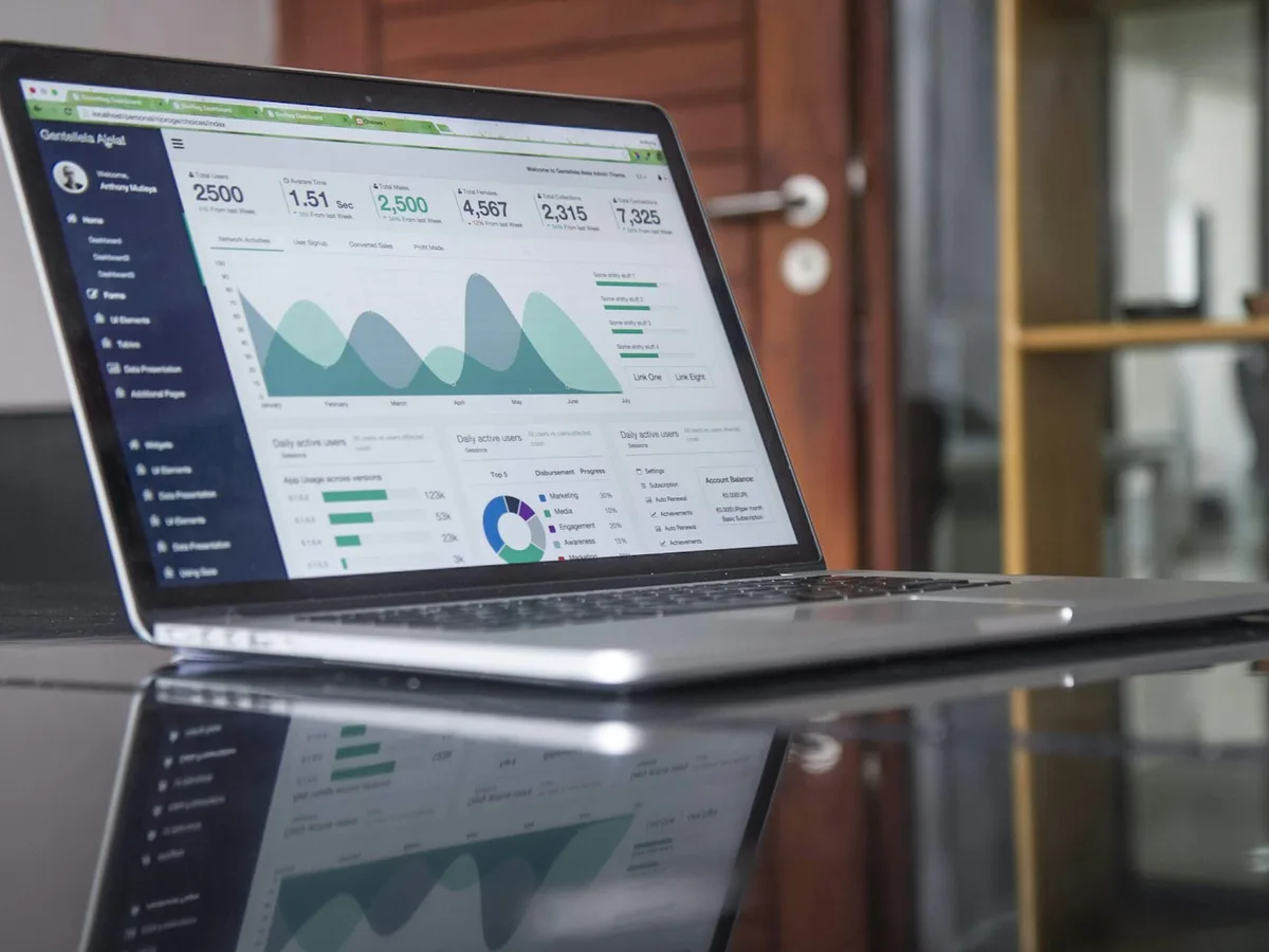 Analytics dashboard met consumptie- en vraagdata