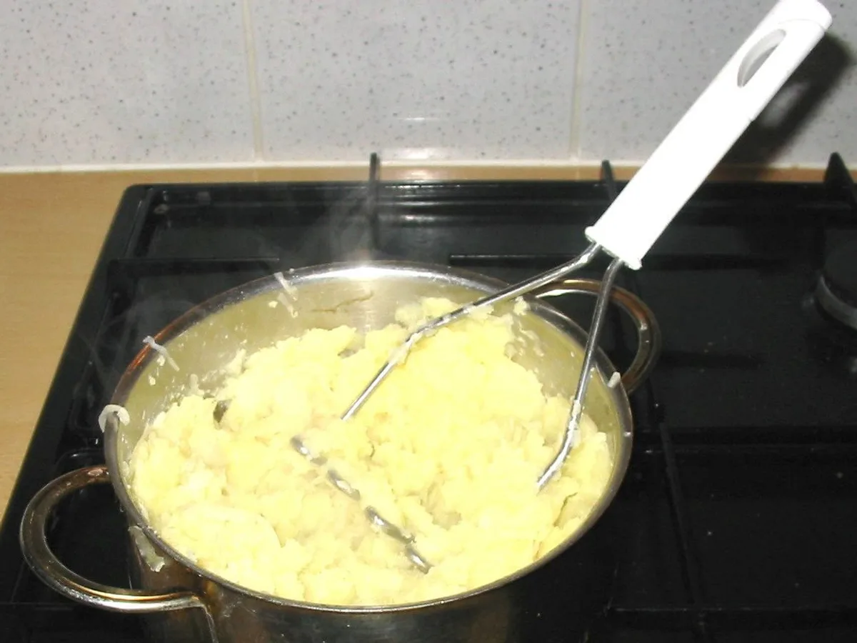 Zuurkoolstamppot met gehakt